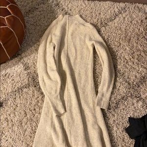 Something navy knit dress